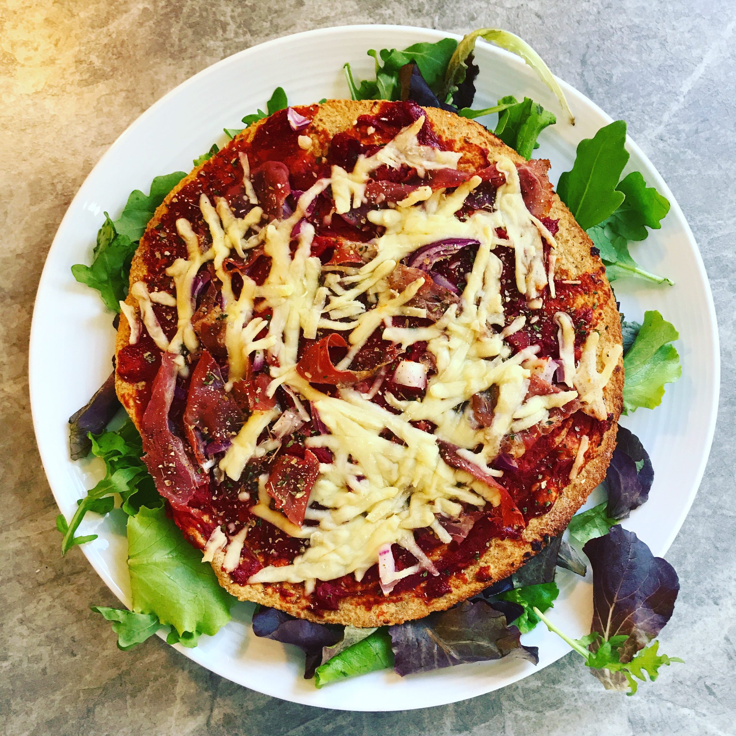 low carb gluten free pizza