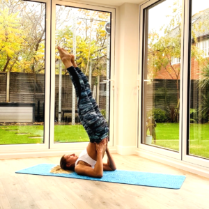  winter yoga for health - supported shoulder stand